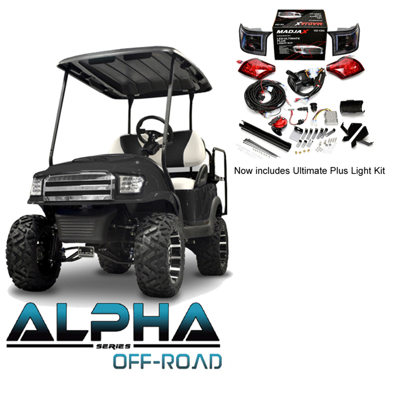 Madjax Alpha Body Kit for Precedent w/ Off-Road Grill & Ultimate Plus LED Light Kit