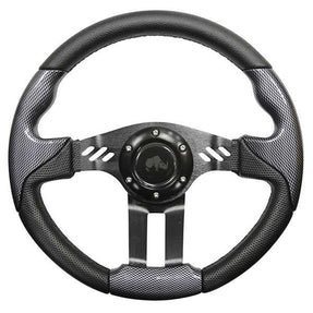 Rhox Aviator 5 Steering Wheel with Black Spokes