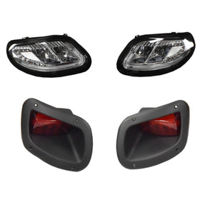 GTW Led Light Kit, Premium Harness, EZGO T48