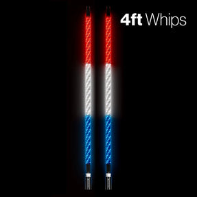 Whip 4' (Pair) + Controller