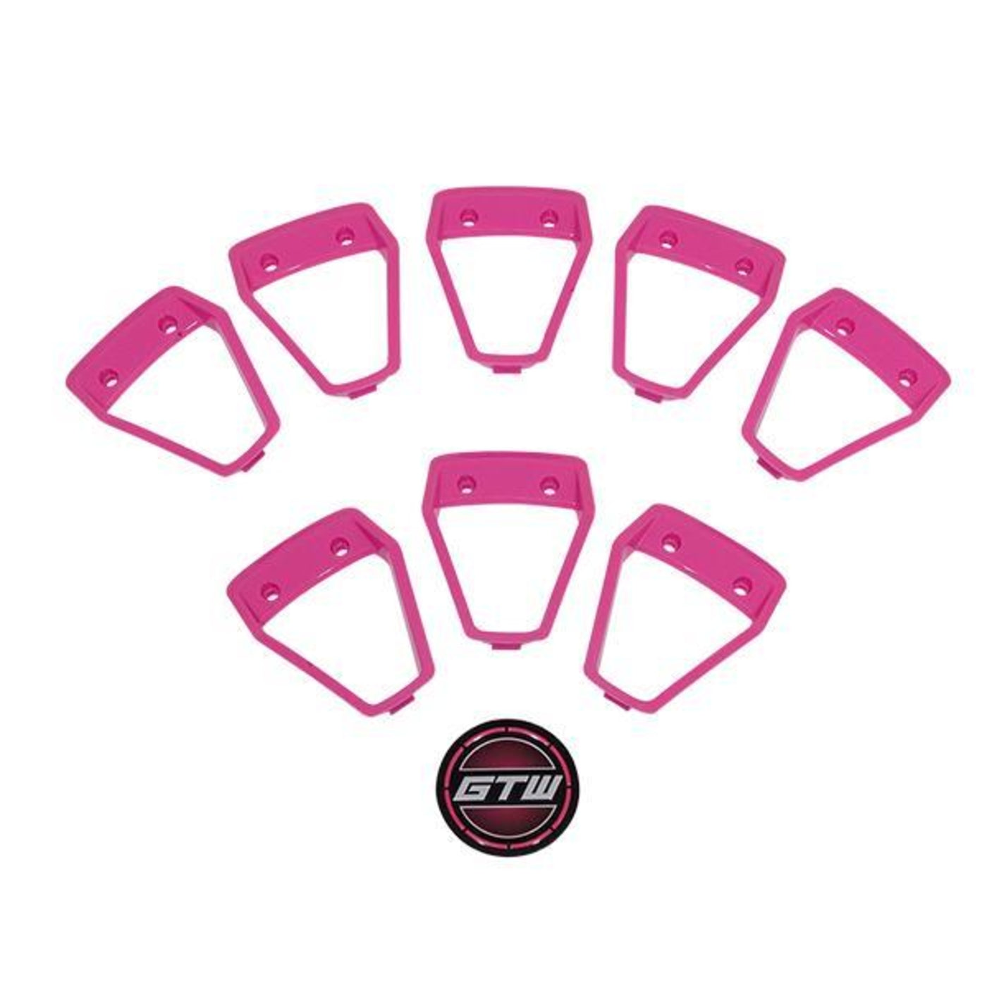 GTW® Pink Wheel Inserts for 12x7 Nemesis Wheel