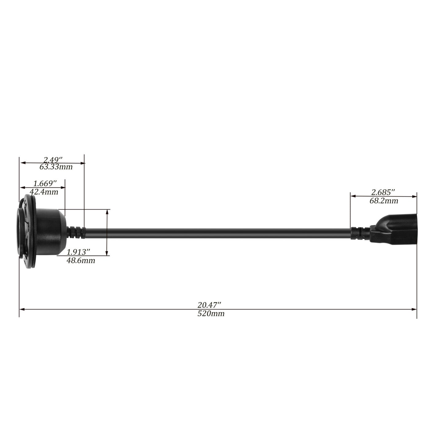 Bolt Heavy Duty AC Hardwire Adaptor