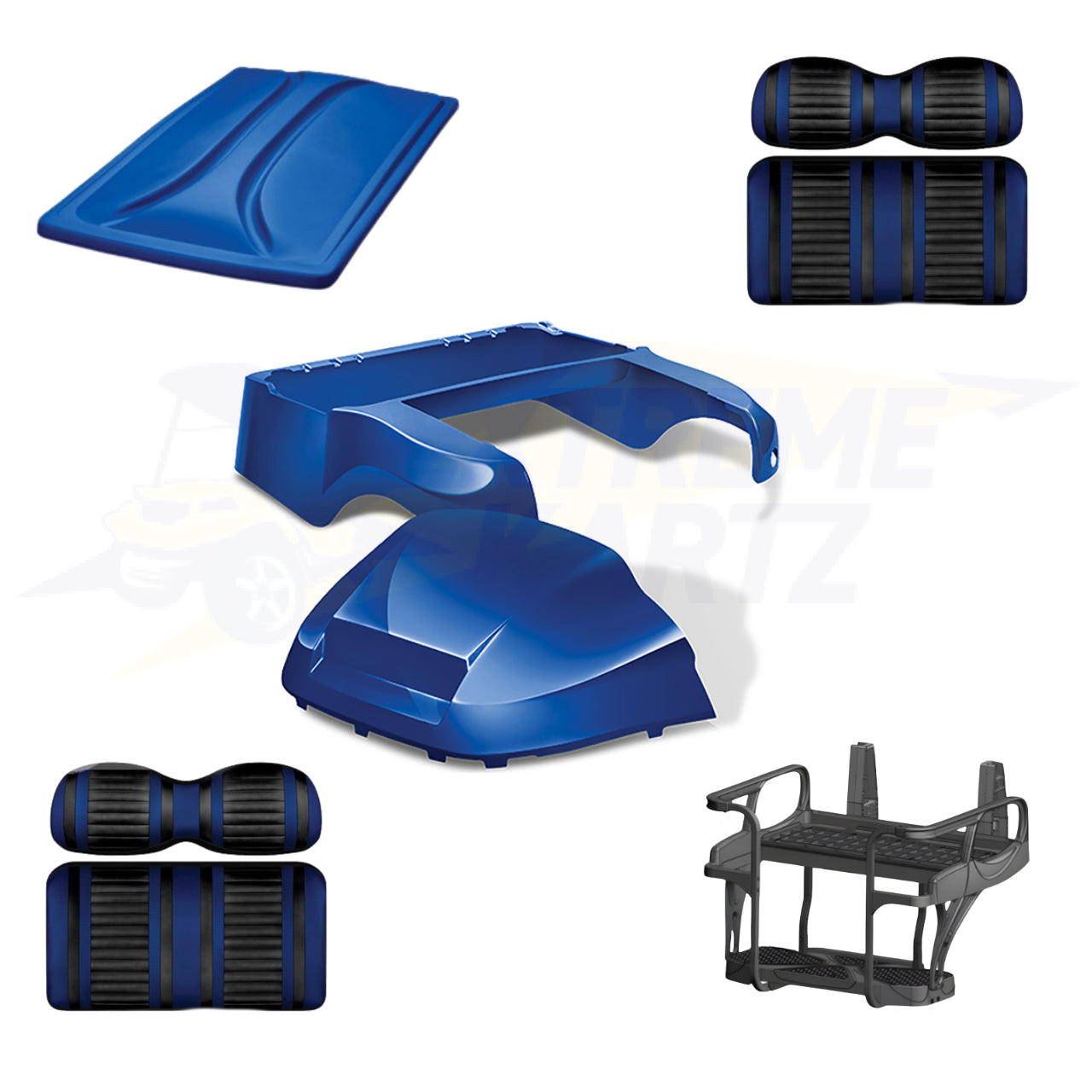 Club Car Precedent Factory Style 5pc Upgrade Kit - Blue