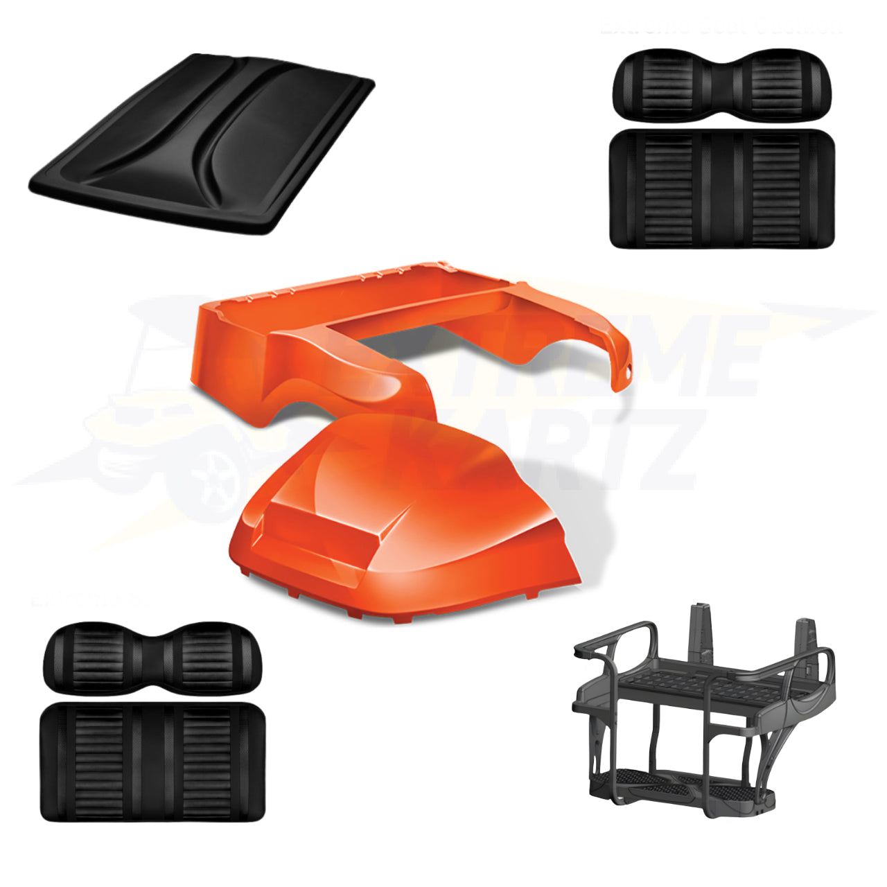 Club Car Precedent Factory Style 5pc Upgrade Kit - Orange