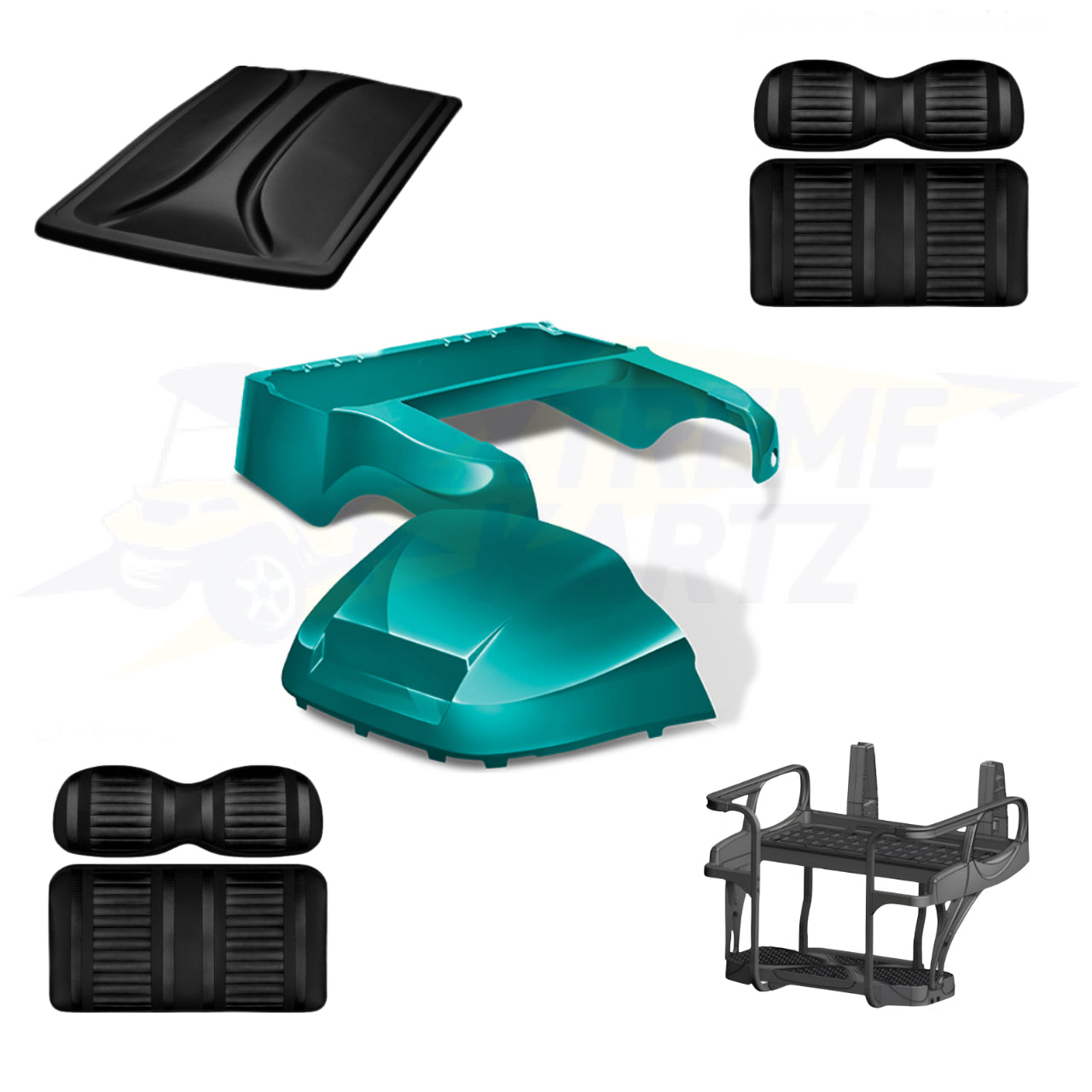 Club Car Precedent Factory Style 5pc Upgrade Kit - Teal