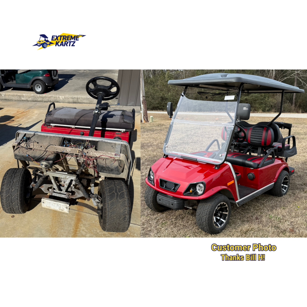 Club Car DS Spartan 5pc Upgrade Kit - Ruby