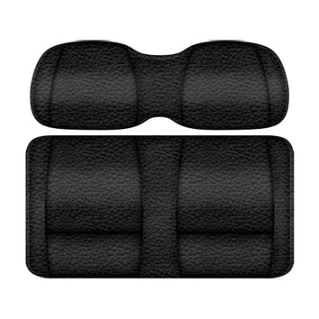 DoubleTake Two Tone Rear Seat Cushion Set - Veranda Edition - Black