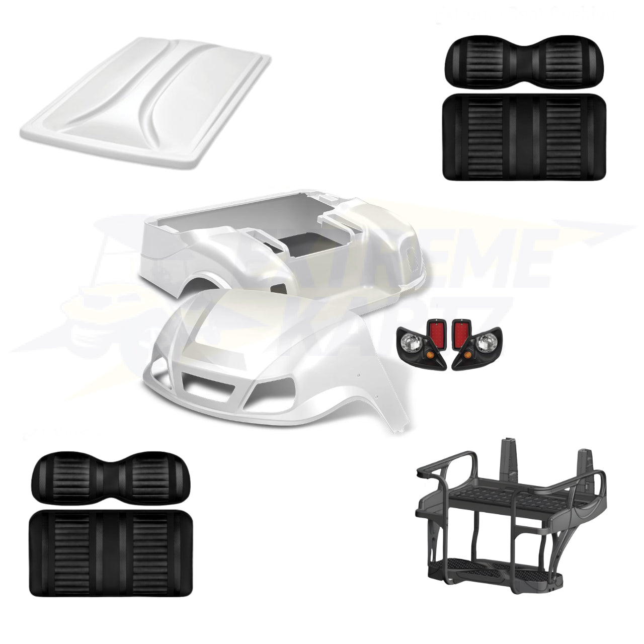 EZGO TXT Titan 5pc Upgrade Kit - Pearl White