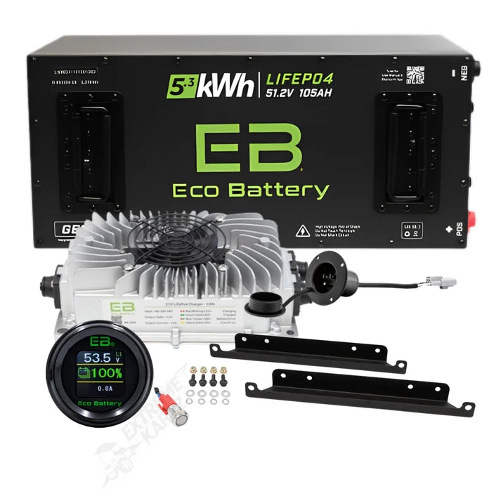 Polaris Ranger Eco Battery Bundles - Choose your Setup & Battery