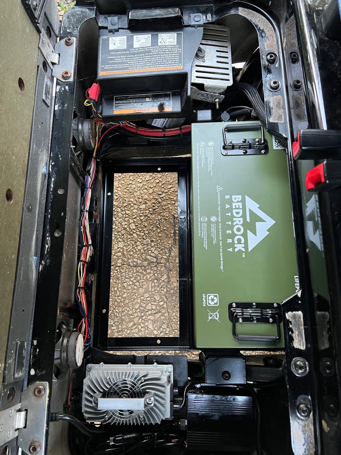 Bedrock Battery 36V 105Ah Lithium Conversion Kit