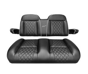 Kozip Aeris Front Seat Cushion Set – EZGO RXV/TXT – Black