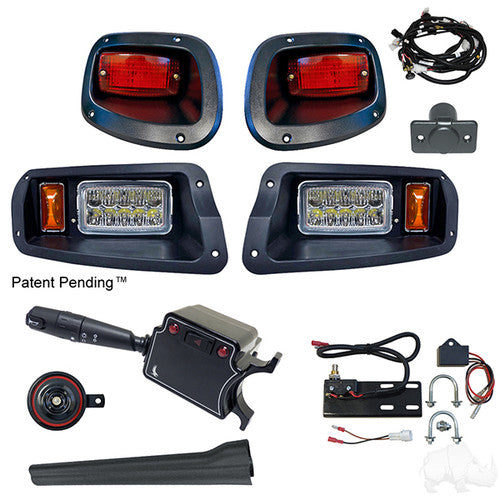 Factory Style Light Kit, E-Z-Go TXT 14+ (Deluxe Switch, Plunger Brake Switch)