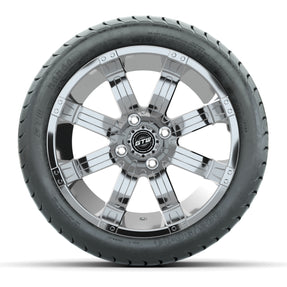 14 GTW Tempest Chrome Wheels with Mamba Street Tires Set of 4