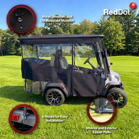 RedDot Track Style Enclosure for ICON i40X (2026+) – 4 Passenger
