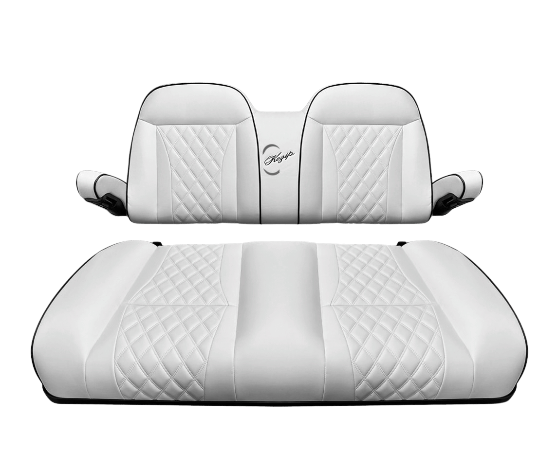 Kozip Aeris Front Seat Cushion Set – EZGO RXV/TXT – White