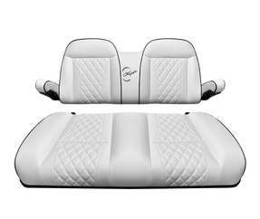 Kozip Aeris Front Seat Cushion Set – EZGO RXV/TXT – White