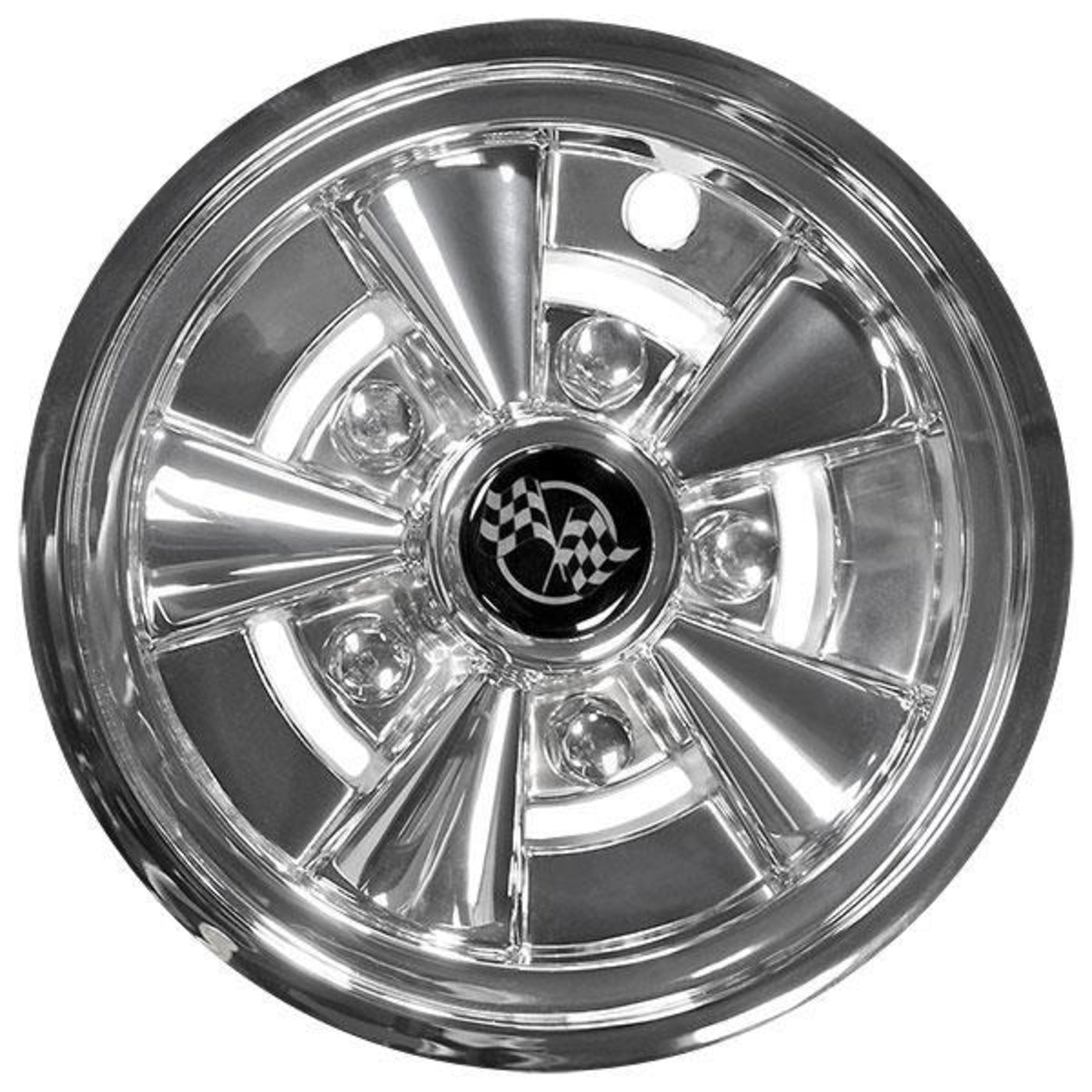 10 Rally Classic Chrome Wheel Cover (Universal Fit)