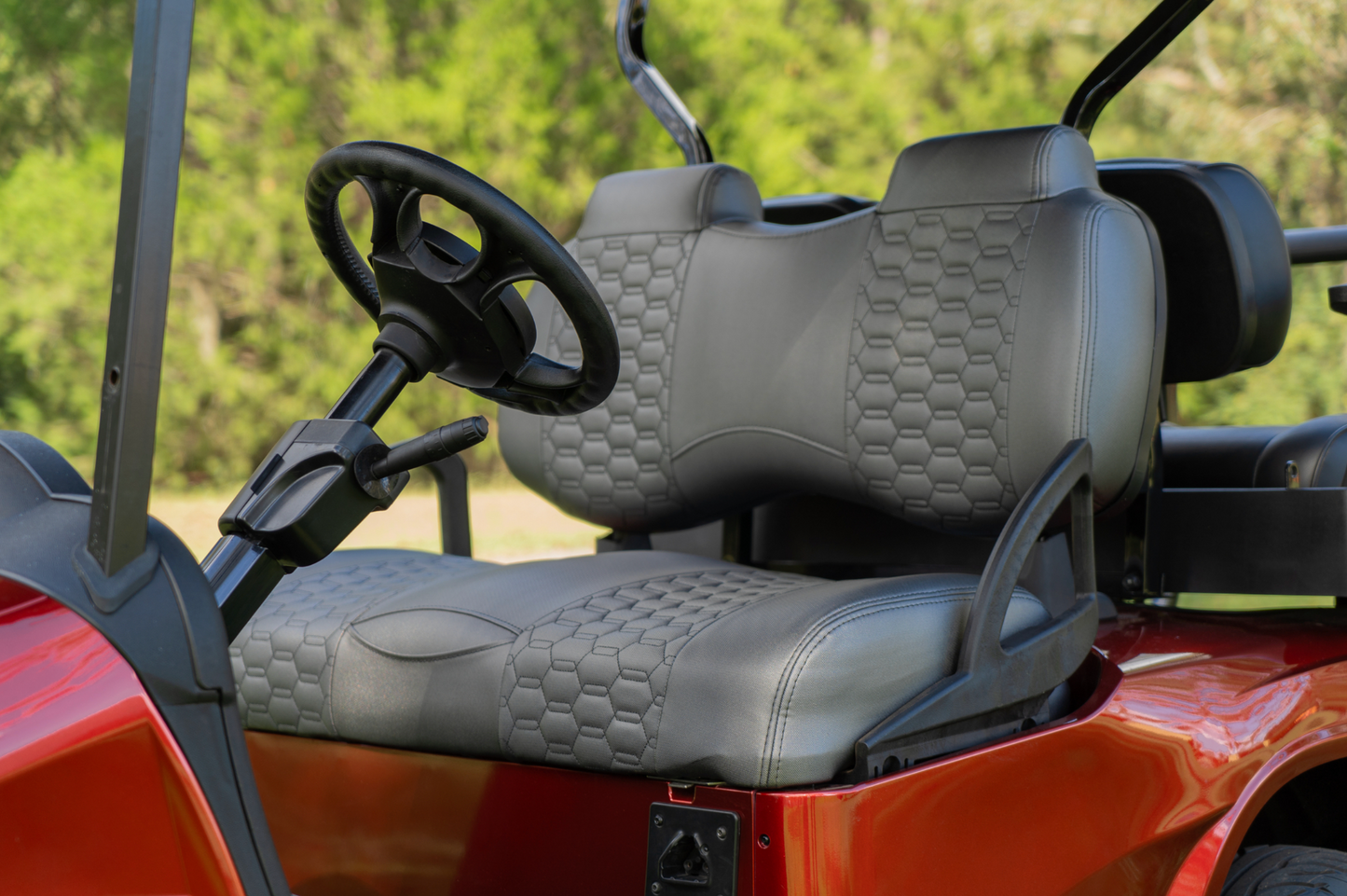 MadJax® Colorado Seats for EZGO TXT/RXV/S4/L4 & MadJax XSeries Storm Charcoal Trexx