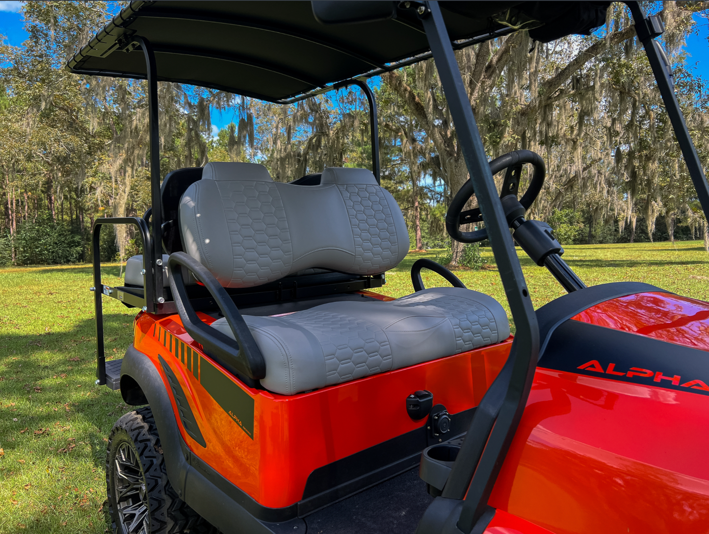 MadJax® Colorado Seats for Club Car Precedent/Onward/Tempo Light Graphite