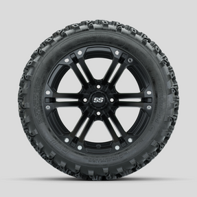 GTW Specter Matte Black 14 in Wheels with 23x10.00-14 Rogue All Terrain Tires Full Set