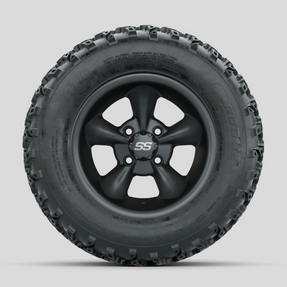 GTW Godfather Matte Grey 12 in Wheels with 23x10.00-12 Rogue All Terrain Tires Full Set