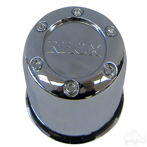Center Cap, RHOX Chrome Plastic 2.65"