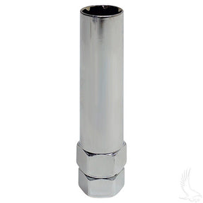 Lug Nut Set of 16, Hexagon Socket Key, Chrome, Metric 12mm-1.25