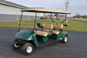 Our kit turns your EZ-GO TXT into a 4 forward facing Vehicle