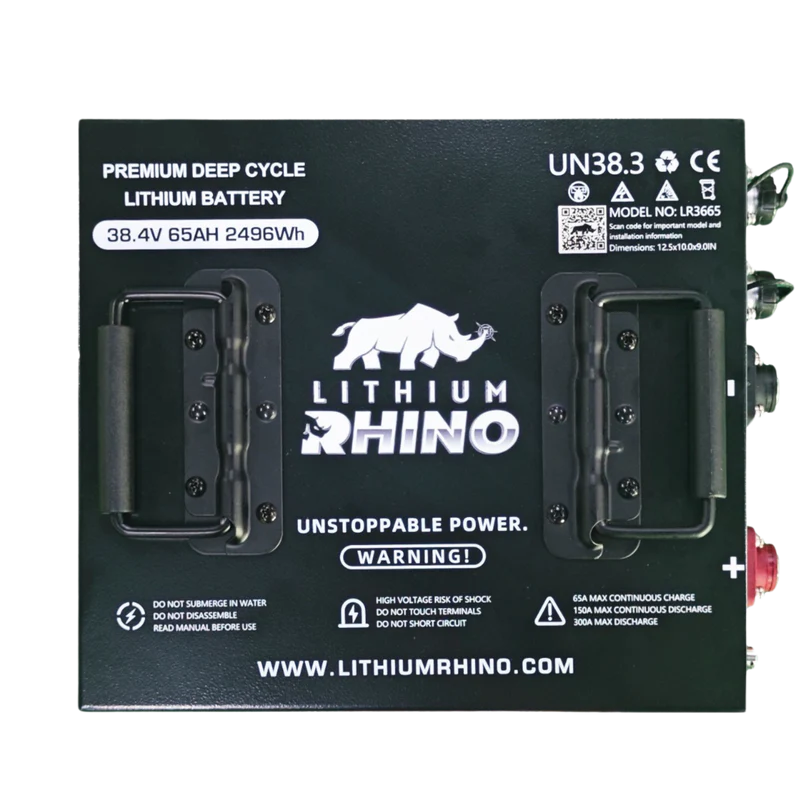 Lithium Rhino 36v 65ah Bundle – Extreme Kartz