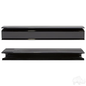 Clear 2 Piece Windshield, 1/4