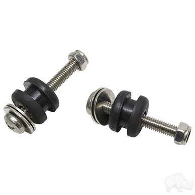 EZGO Marathon 86-94 Impact Modified Clear Folding Windshield