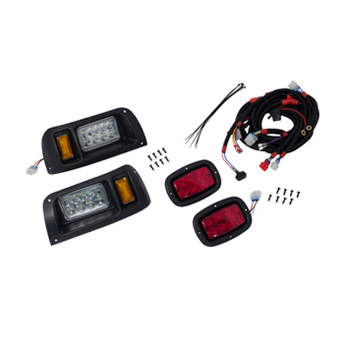 GTW Led Light Kit W/Premium Harness For Club Car Ds