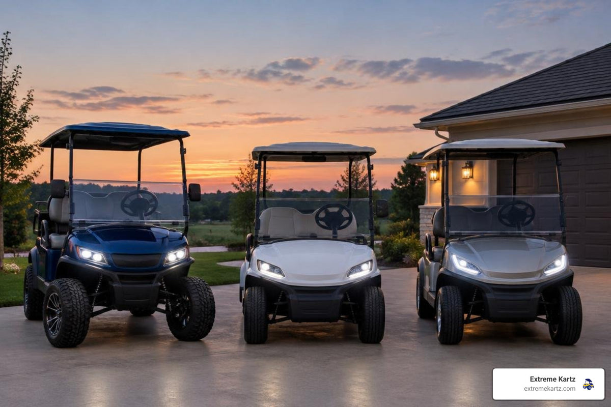 Yamaha Golf Cart Light Kits: Choosing by Model-Extreme Kartz