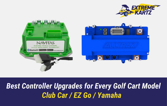 best controller upgrades for every golf cart models - Club Car, EZ Go, Yamaha