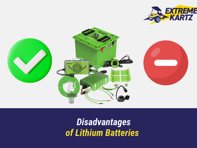Disadvantages of Lithium Batteries