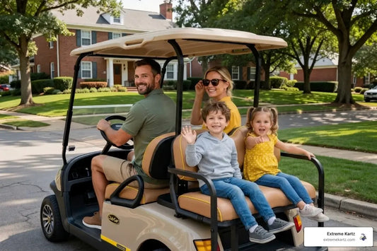 All About Golf Cart Rear Seating