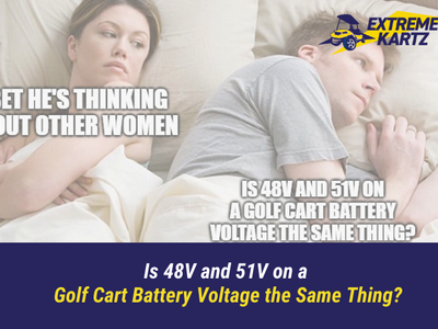 Golf Cart Lithium 101: Is 48V and 51V on a Golf Cart Battery Voltage the Same Thing?