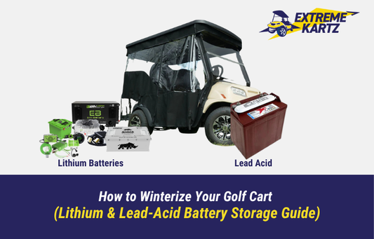How to Winterize Your Golf Cart (Lithium & Lead-Acid Battery Storage Guide)