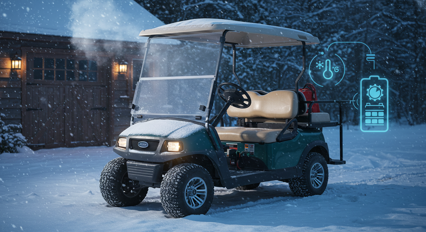 How to Take Care of Your Lithium Golf Cart Battery in the Winter-Extreme Kartz