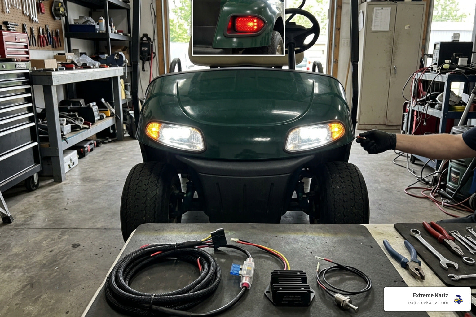 EZGO TXT Headlight Kit: Buy Compatible Replacement Guide-Extreme Kartz