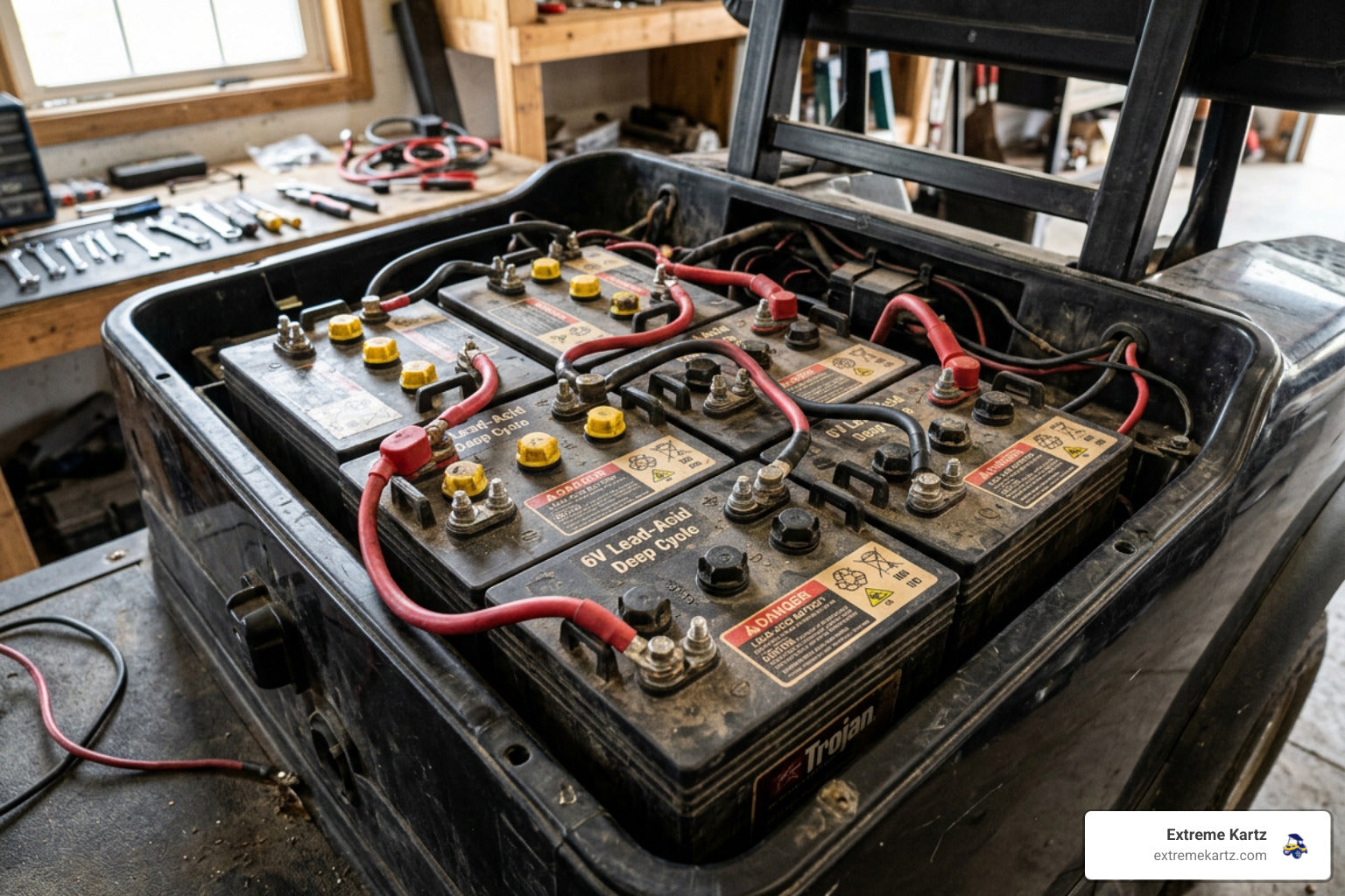 The Easiest Way to Understand Your Golf Cart Battery Wiring Diagram-Extreme Kartz