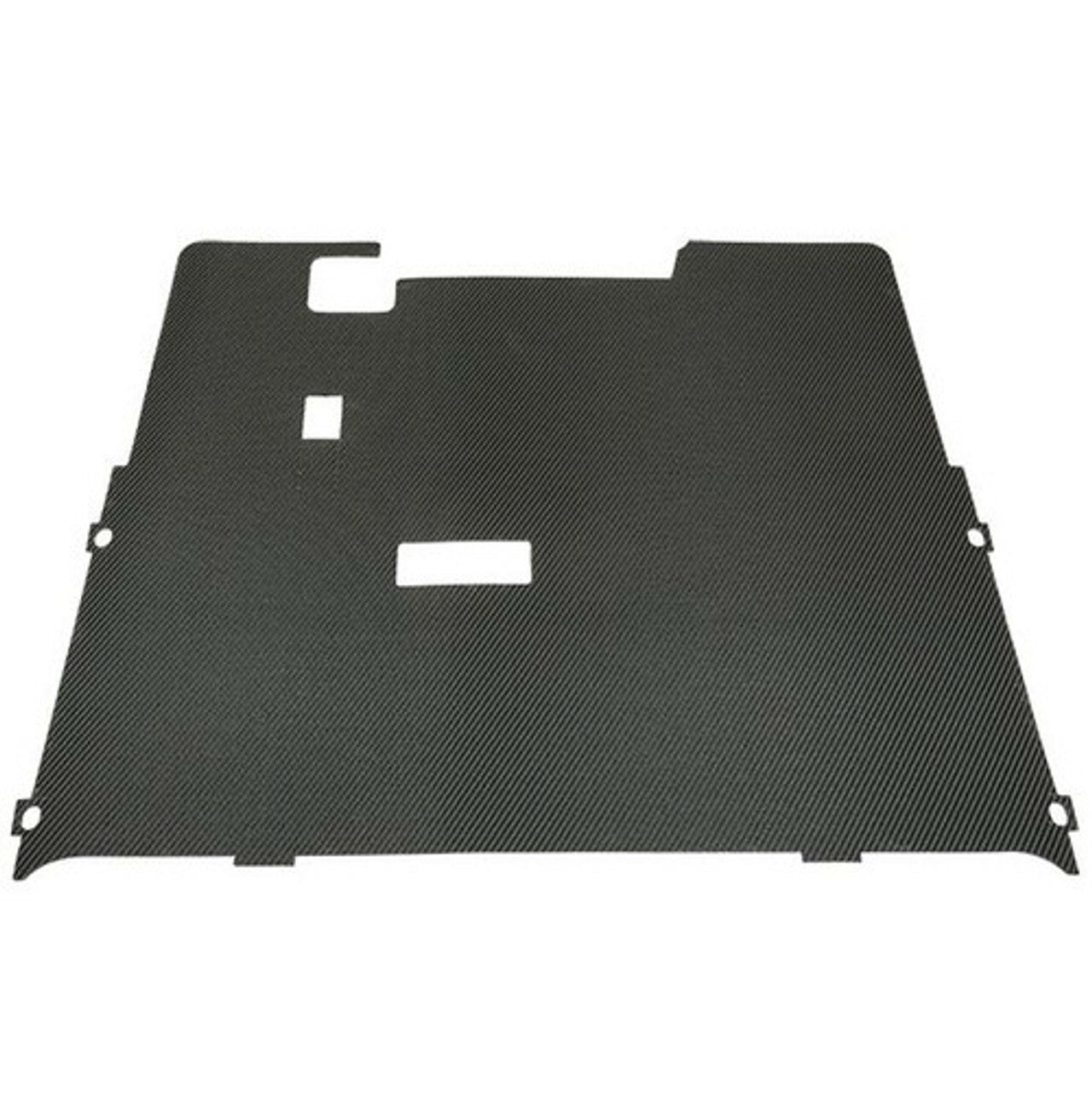 EZGO Floor Mats – black texture, pedal cutouts