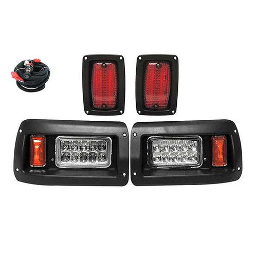 club car ds led light kit – clear lens, amber signal, rear brake lights