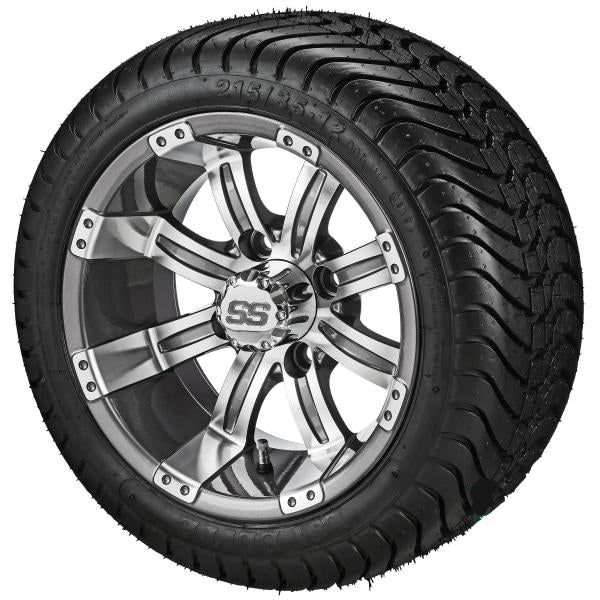 12" Wheels with Street Tires