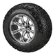 10" Wheels with All Terrain Tires