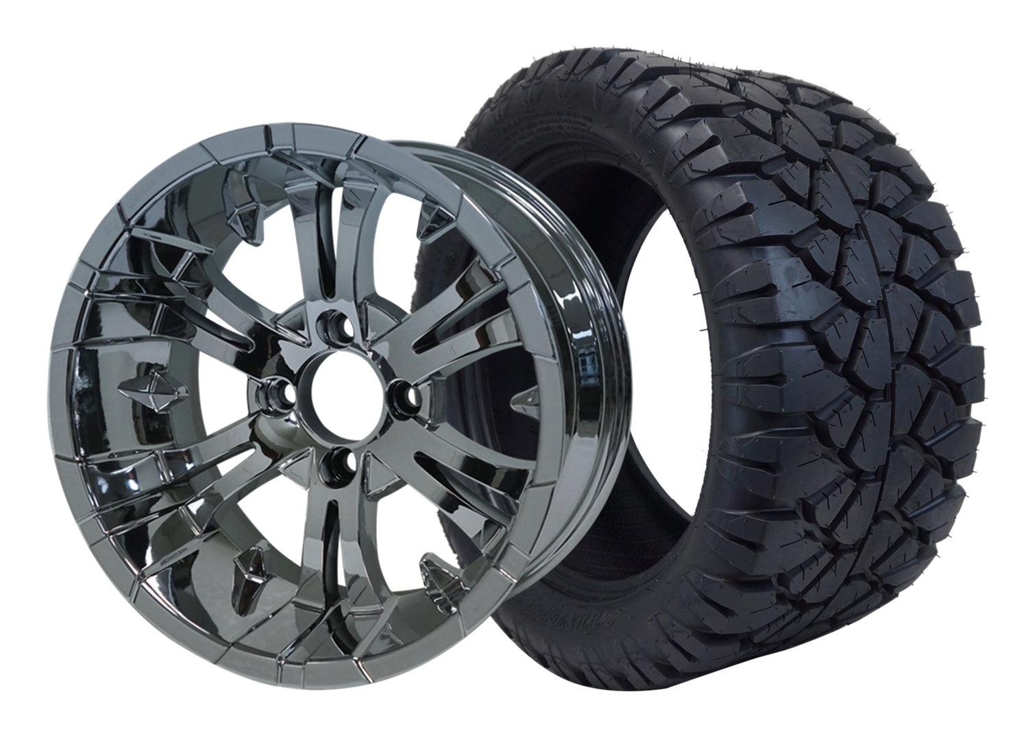 Golf Cart Wheel and Tire Combos – bold stance, larger presence