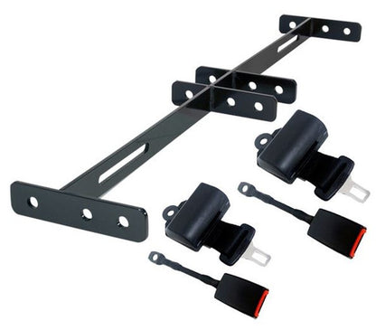 Retractable Set Belt Combo Kit Universal Mount