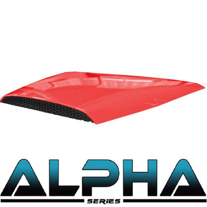 Hood Scoop for Alpha Body Off Road or Street Red