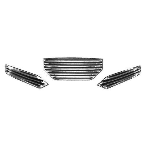 Yamaha G29/Drive HAVOC Street Style Chrome Grille Inserts (Fits 2007-2016)