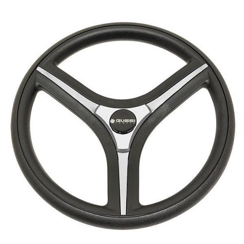 Gussi Brenta Steering Wheel (Silver)(Yamaha Hub)